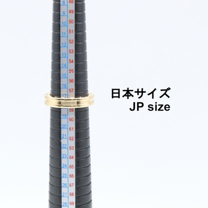 ブルガリ ビーゼロワン Au750 リング 17号