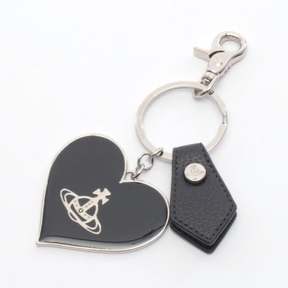 ヴィヴィアンウエストウッド MIRROR HEART ORB レザーメタルチャーム
