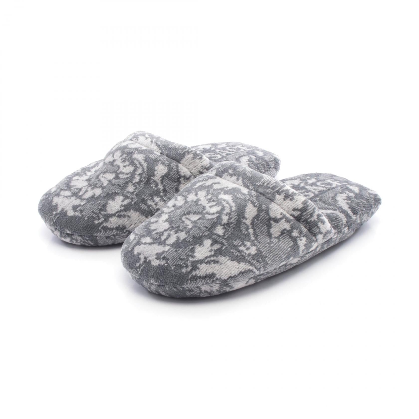 ヴェルサーチェ Bath Slippers Barocco コットンカシミヤサンダル