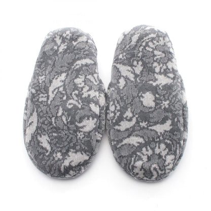 ヴェルサーチェ Bath Slippers Barocco コットンカシミヤサンダル
