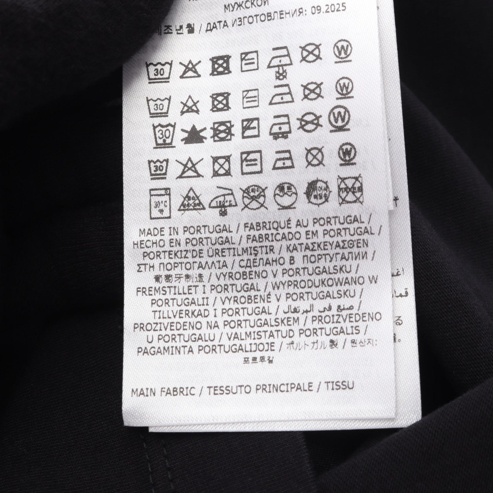 エムエムシックス ナンバリングロゴ コットン 半袖Tシャツ