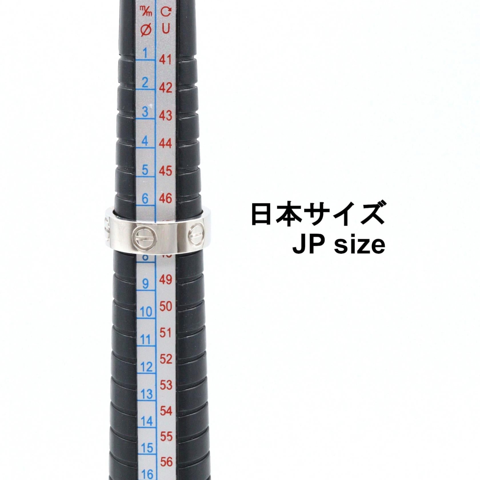 カルティエ ラブ Au750ホワイトゴールド リング 7号