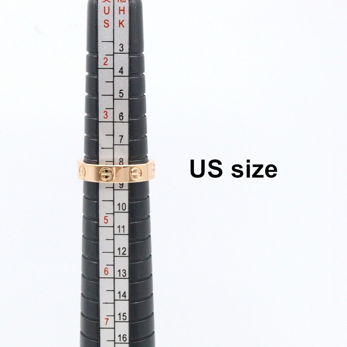 カルティエ ミニラブ Au750 ダイヤモンドリング 6.5号