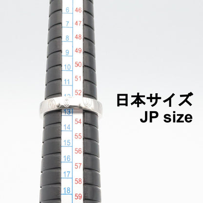 カルティエ ハッピーバースデー Au750ホワイトゴールド リング 12.5号