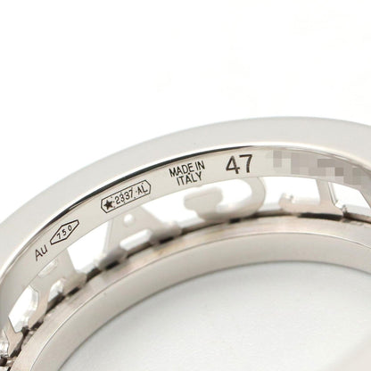 ブルガリ B-zero1 Au750ホワイトゴールド リング 6.5号