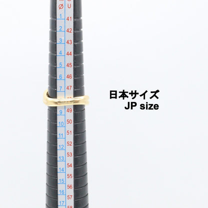 Au750エメラルドダイヤモンドリング