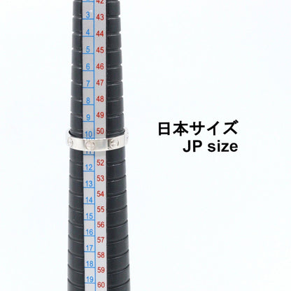 カルティエ ミニラブ Au750ホワイトゴールド リング 10号