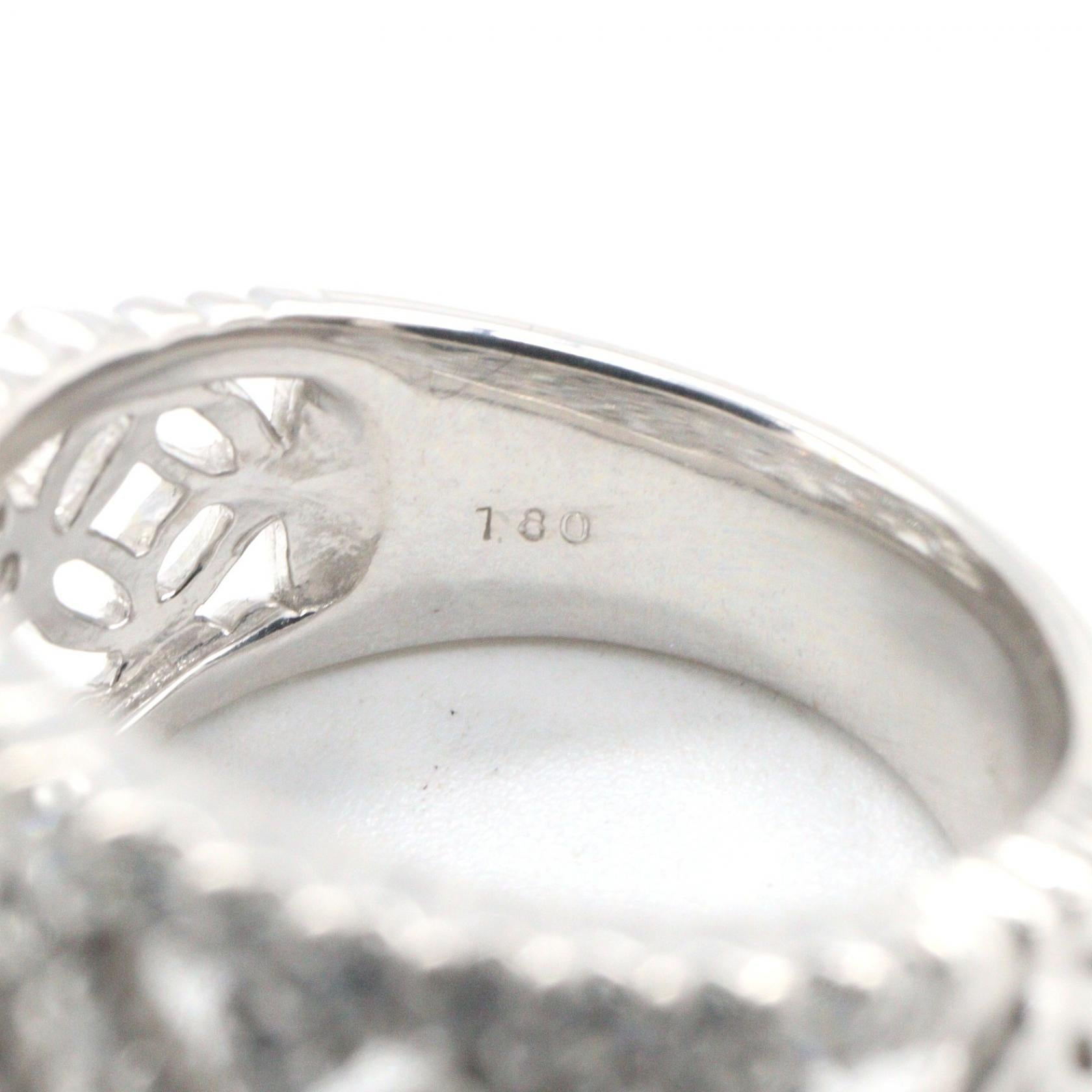 K18WG ダイヤモンドリング