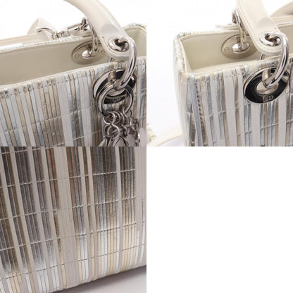 ディオール LADY DIOR レザー ハンドバッグ