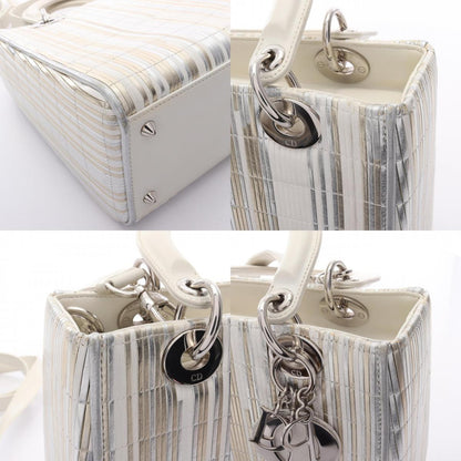 ディオール LADY DIOR レザー ハンドバッグ