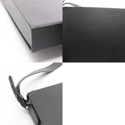フェンディ Messenger Box Bag レザーショルダーバッグ
