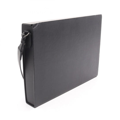 フェンディ Messenger Box Bag レザーショルダーバッグ