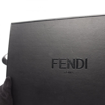 フェンディ Messenger Box Bag レザーショルダーバッグ