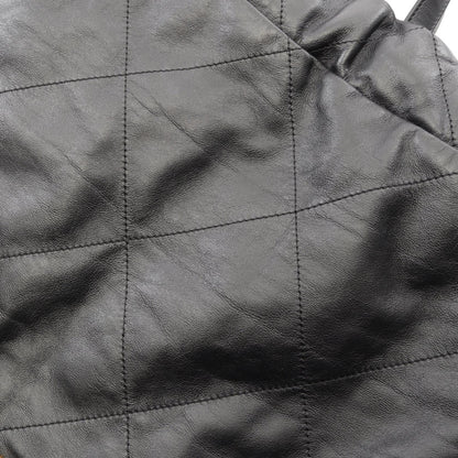 シャネル 22 レザーリュックサック