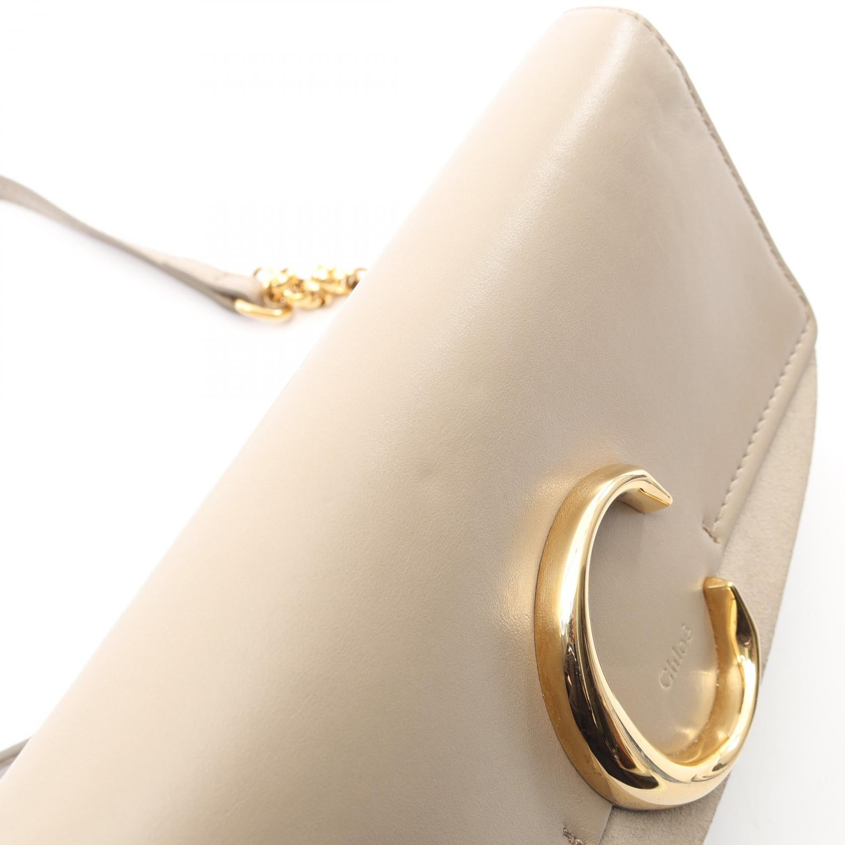 クロエ CHLOE C レザー ショルダーバッグ