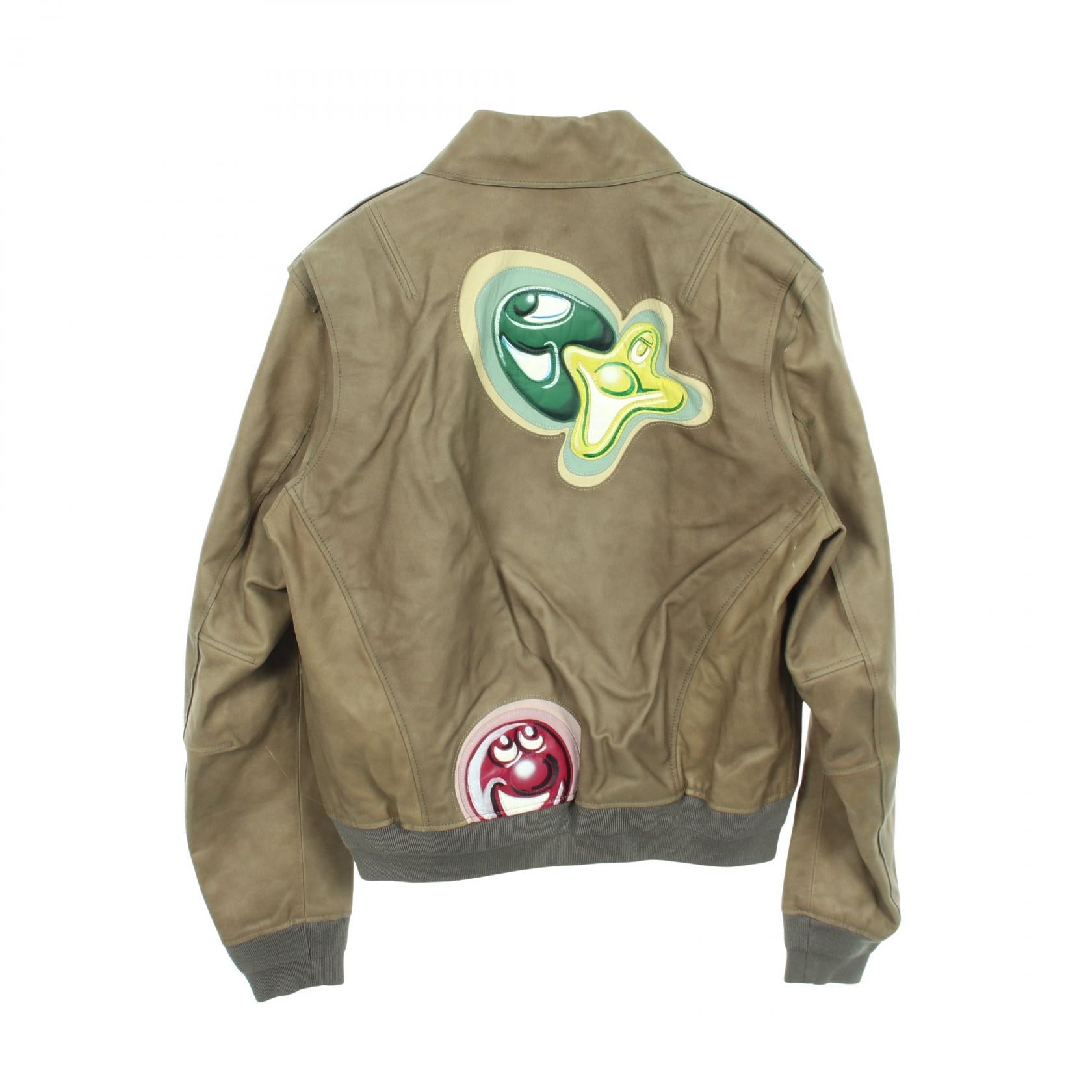 ディオール DIOR × KENNY SCHARF レザージャケット