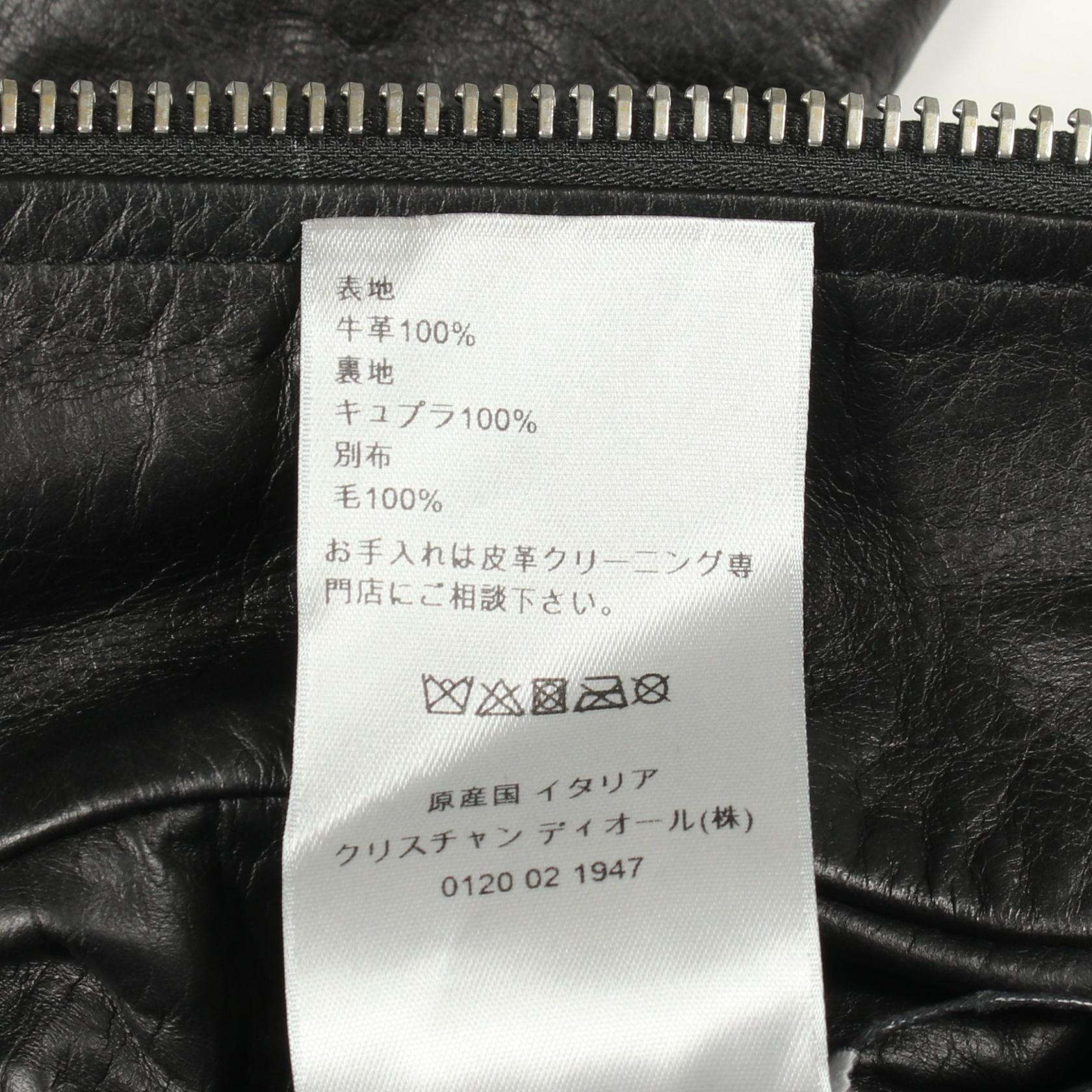 ディオール カーフレザージャケット