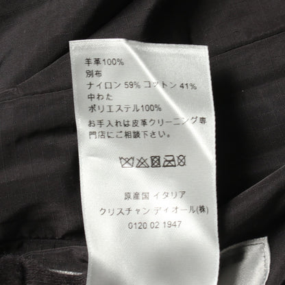 ディオール ナイロンラムレザーコットンアウター