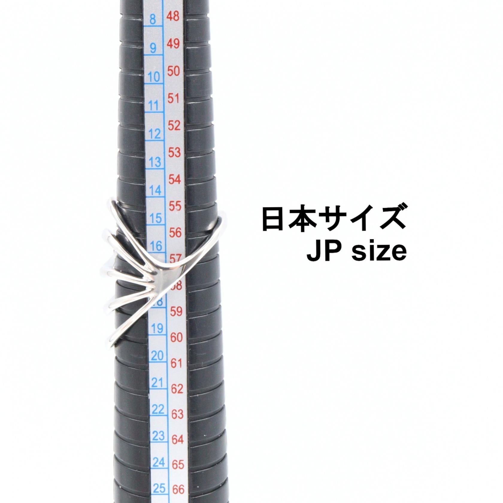 カラッチ Au750ダイヤモンドサファイアリング