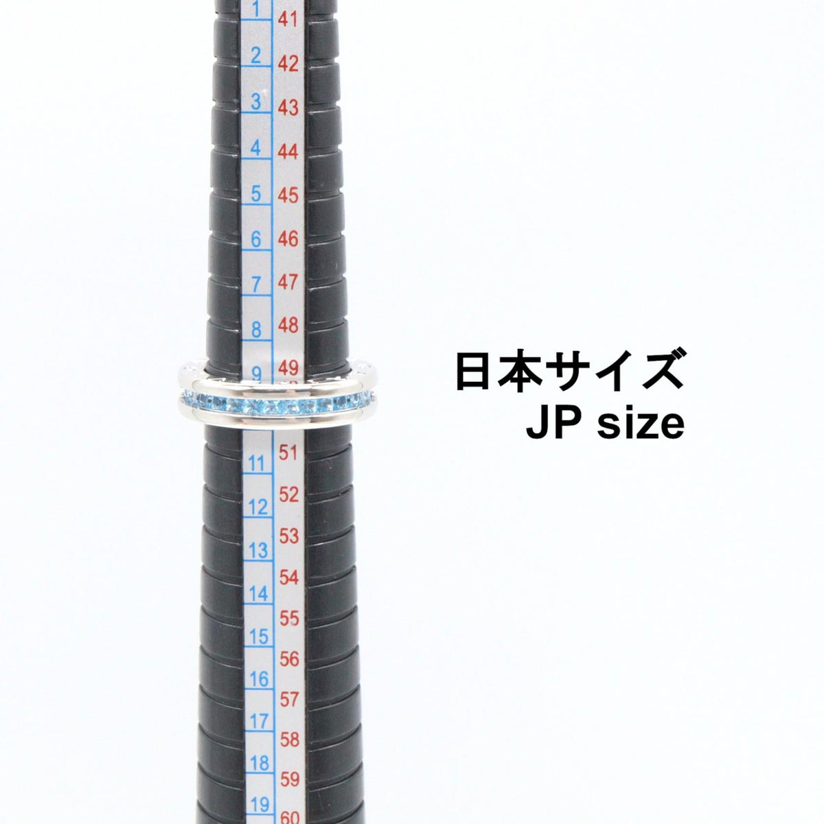 ブルガリ B-zero1 Au750 ブルートパーズ リング 9号