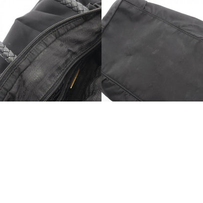 プラダ TESSUTO BOW ナイロン レザー2wayハンドバッグ