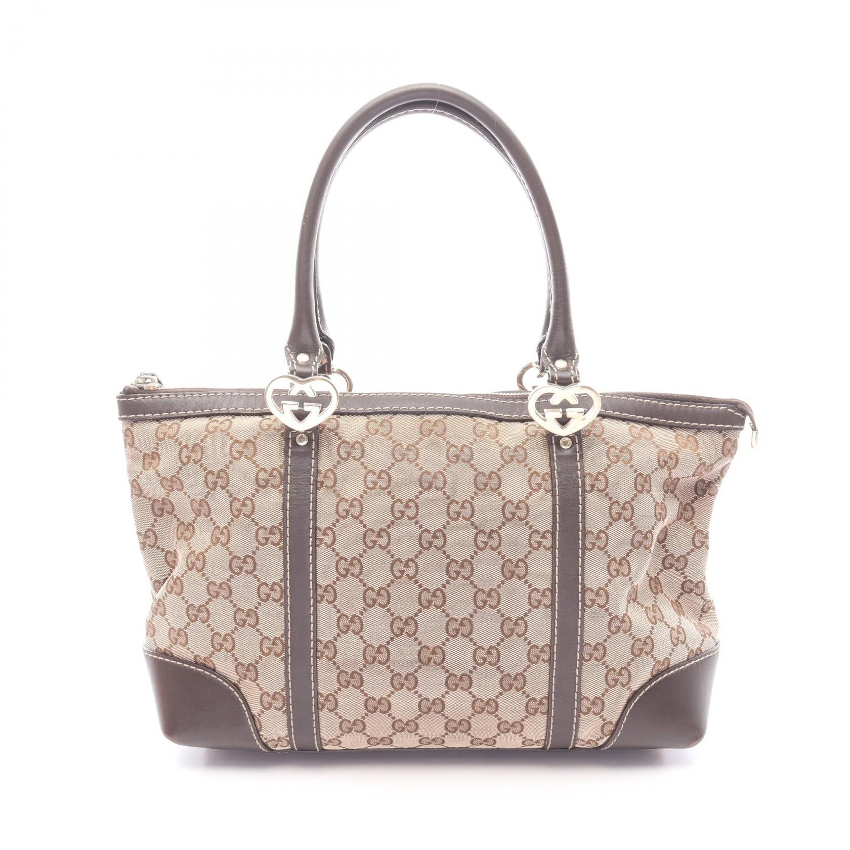 グッチ ラブリーGGキャンバス トートバッグ