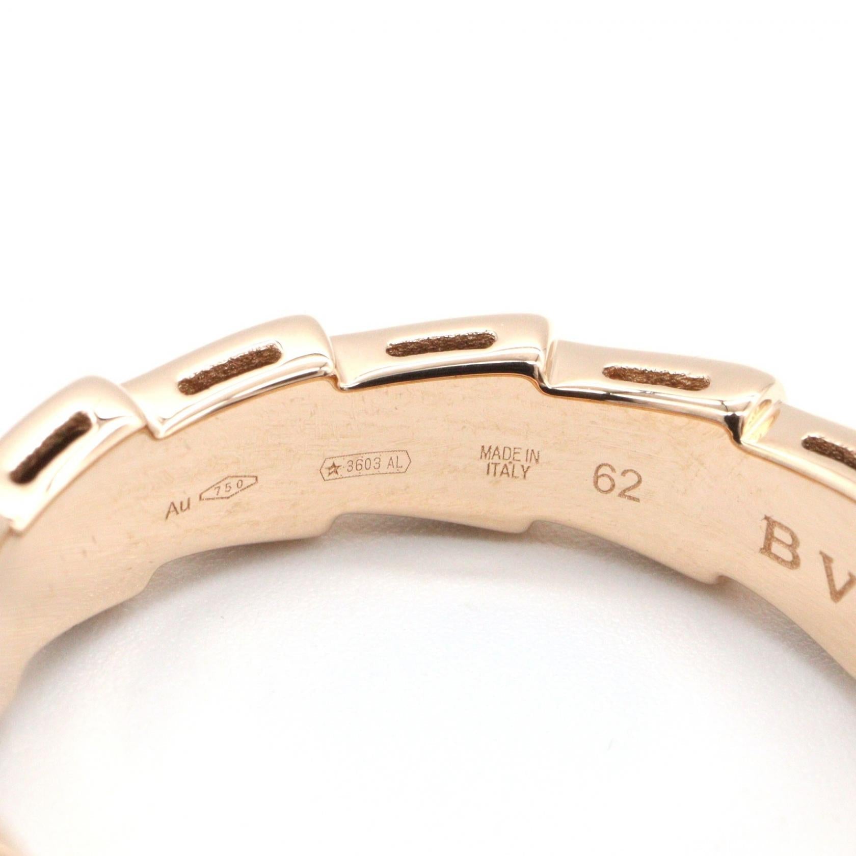 ブルガリ セルペンティヴァイパー Au750 リング 21号