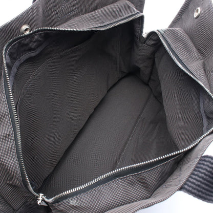エルメス エールラインMM ナイロンキャンバス トートバッグ