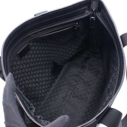 グッチ キャンバス レザー トートバッグ