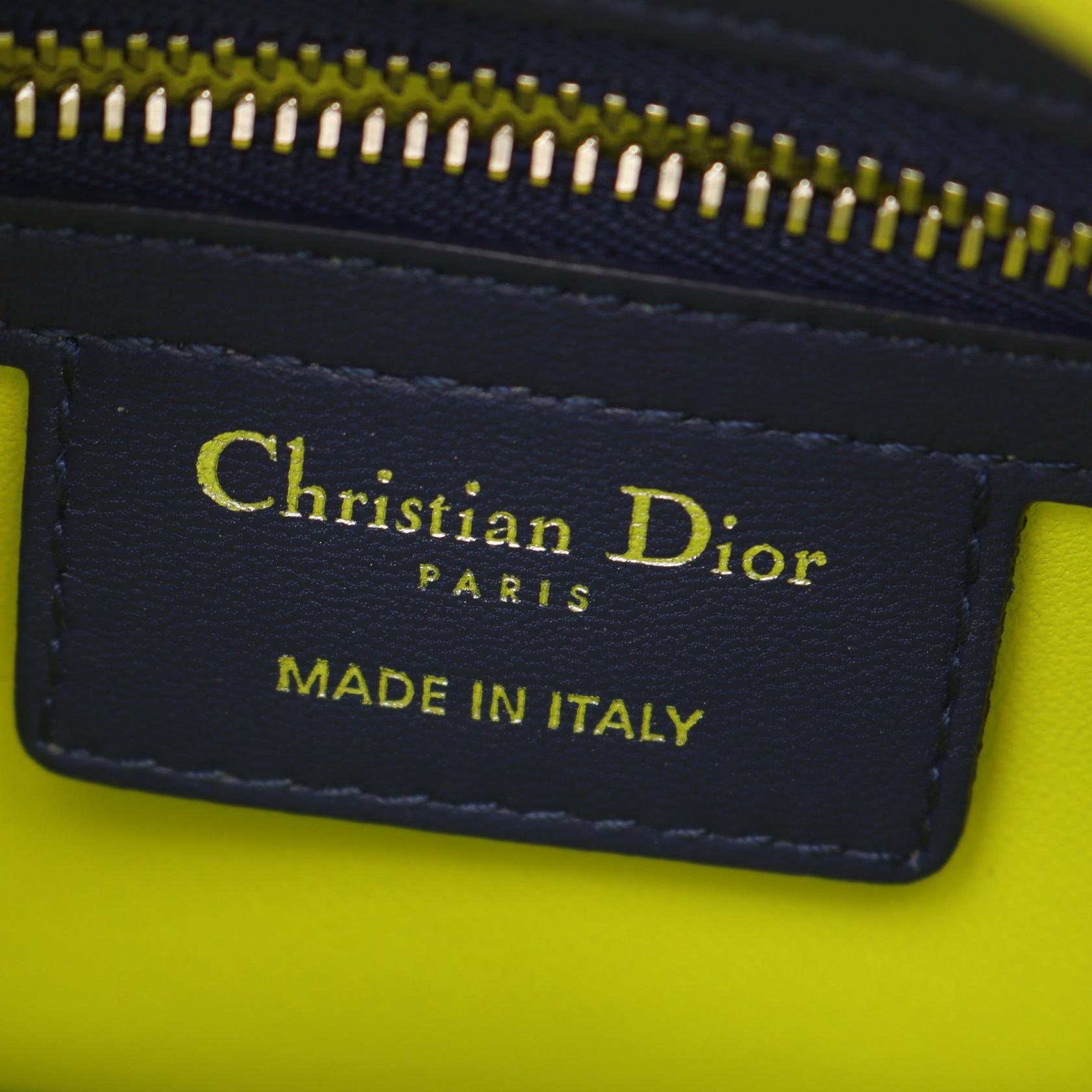ディオール LADY DIOR レザー2wayハンドバッグ