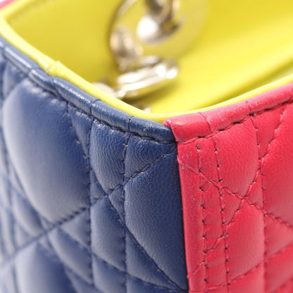 ディオール LADY DIOR レザー2wayハンドバッグ