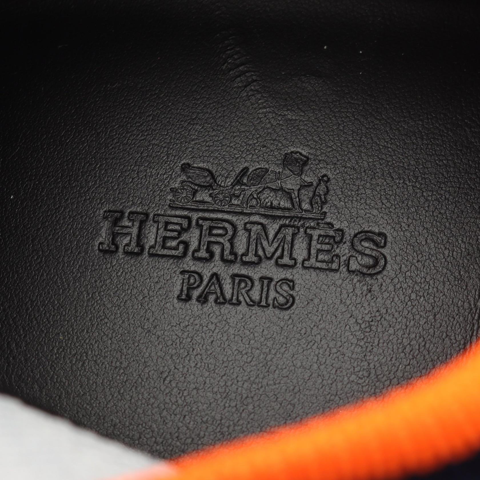 エルメス エクレール ファブリック スリッポン