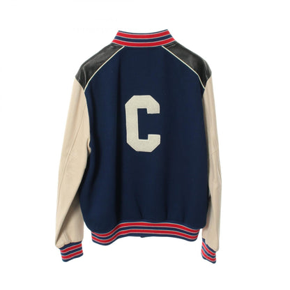 セリーヌ クラシック ウールラムレザー ジャケット