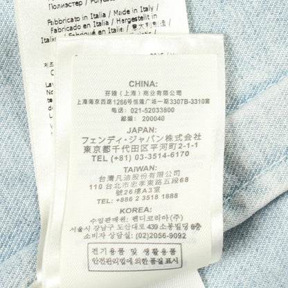 フェンディ コットンデニムジャケット