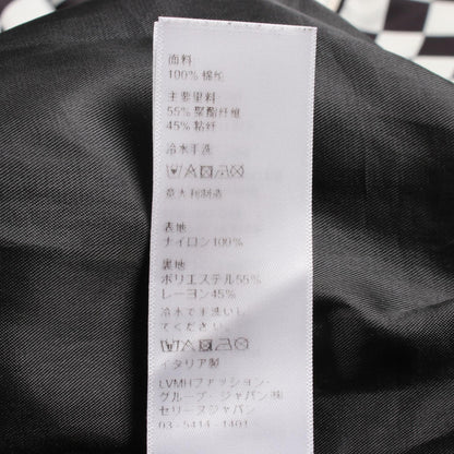 セリーヌ チェッカーフラッグ ポリエステルジャケット