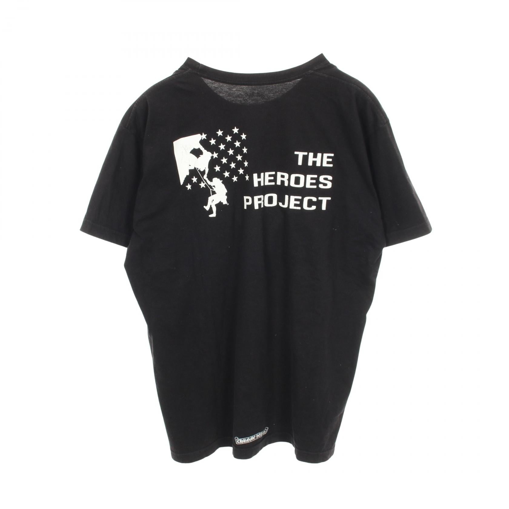クロムハーツ THE HEROES PROJECT コットン 半袖Tシャツ