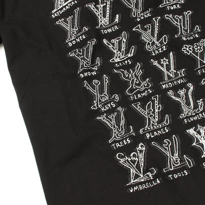 ルイヴィトン LVカートゥーン コットン 半袖Tシャツ
