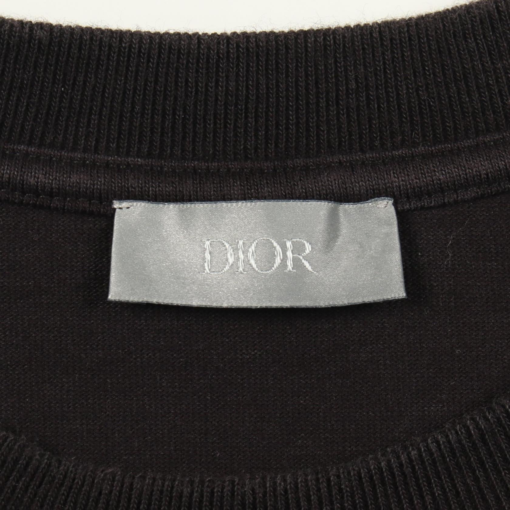 ディオール DIOR × Shawn Stussy コットン 半袖Tシャツ
