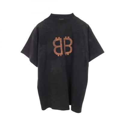 バレンシアガ BBロゴ コットン 半袖Tシャツ