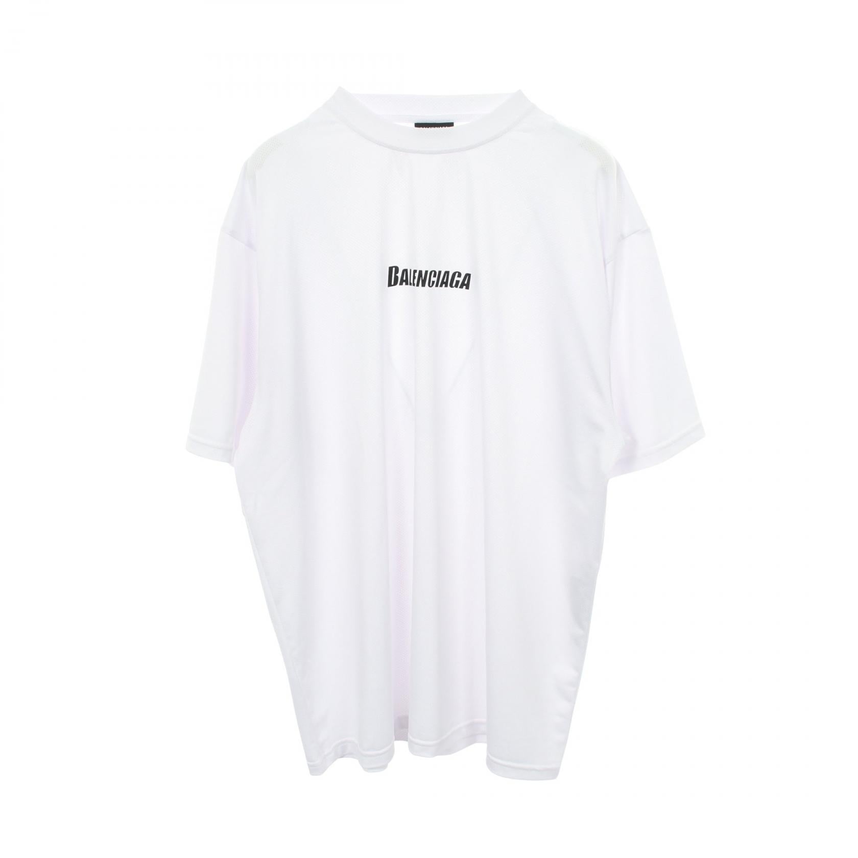 バレンシアガ テクニカルメッシュ ポリエステル 半袖Tシャツ