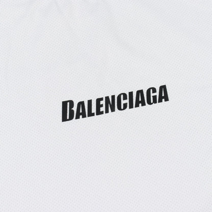 バレンシアガ テクニカルメッシュ ポリエステル 半袖Tシャツ