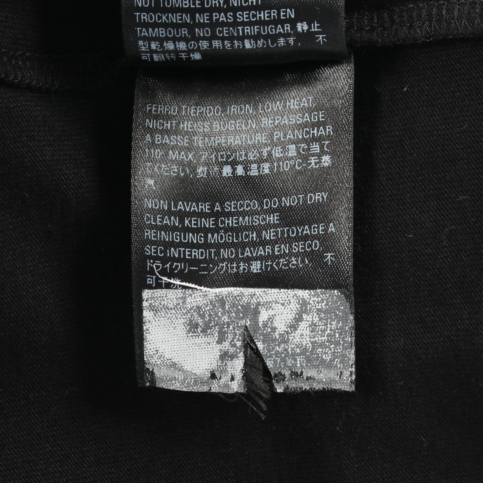 バレンシアガ SYMBOLIC LOGO コットン長袖Tシャツ