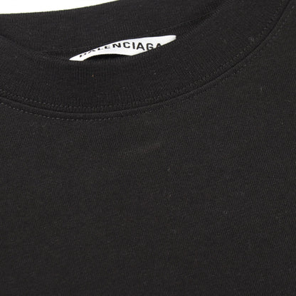 バレンシアガ SYMBOLIC LOGO コットン長袖Tシャツ
