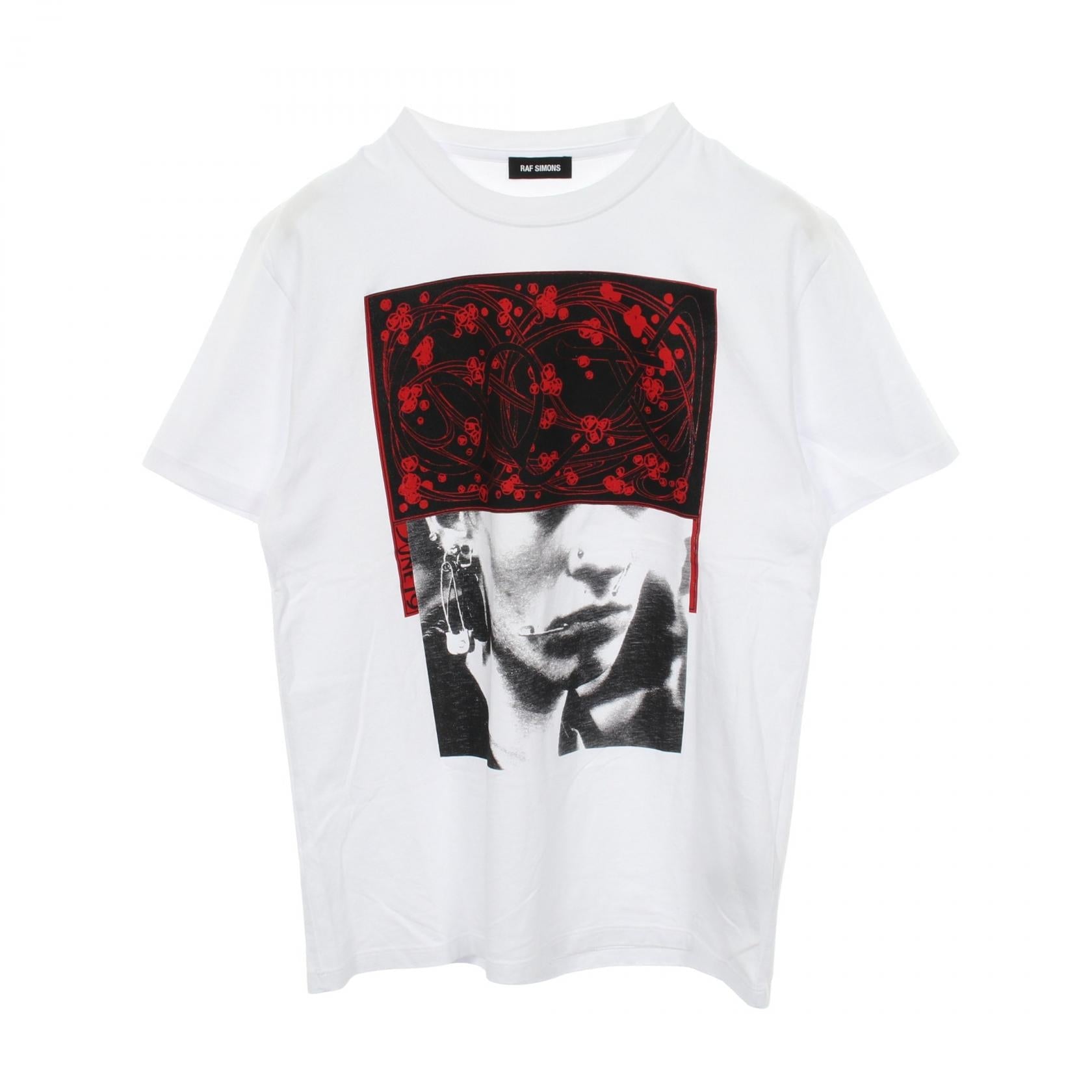 ラフシモンズ コットン半袖Tシャツ