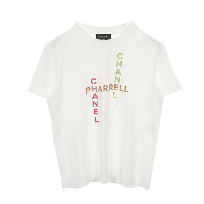 シャネル ファレルウィリアムス ロゴ コットン 半袖Tシャツ