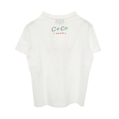 シャネル ファレルウィリアムス ロゴ コットン 半袖Tシャツ