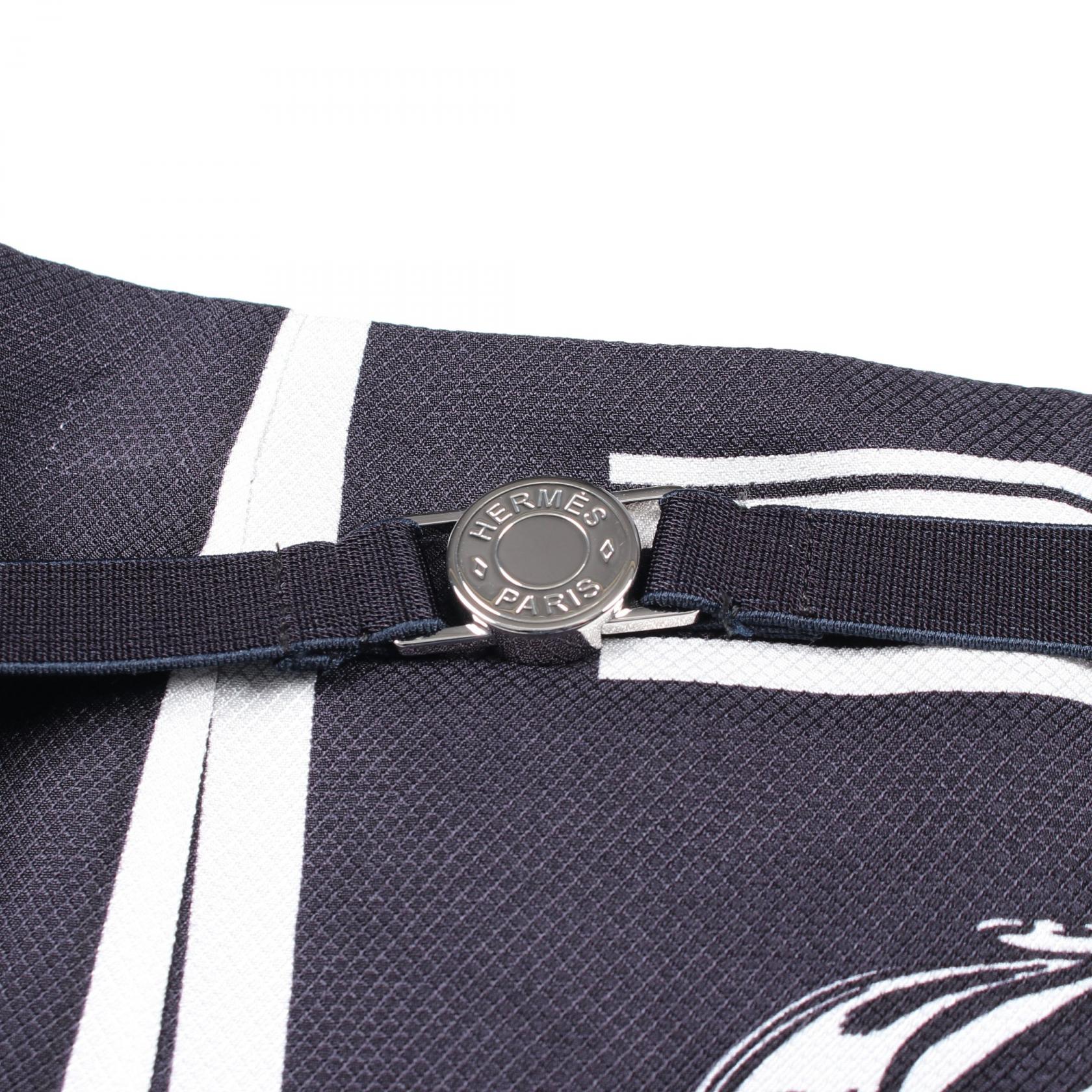 エルメス En Desordre Finesse シルクスカート