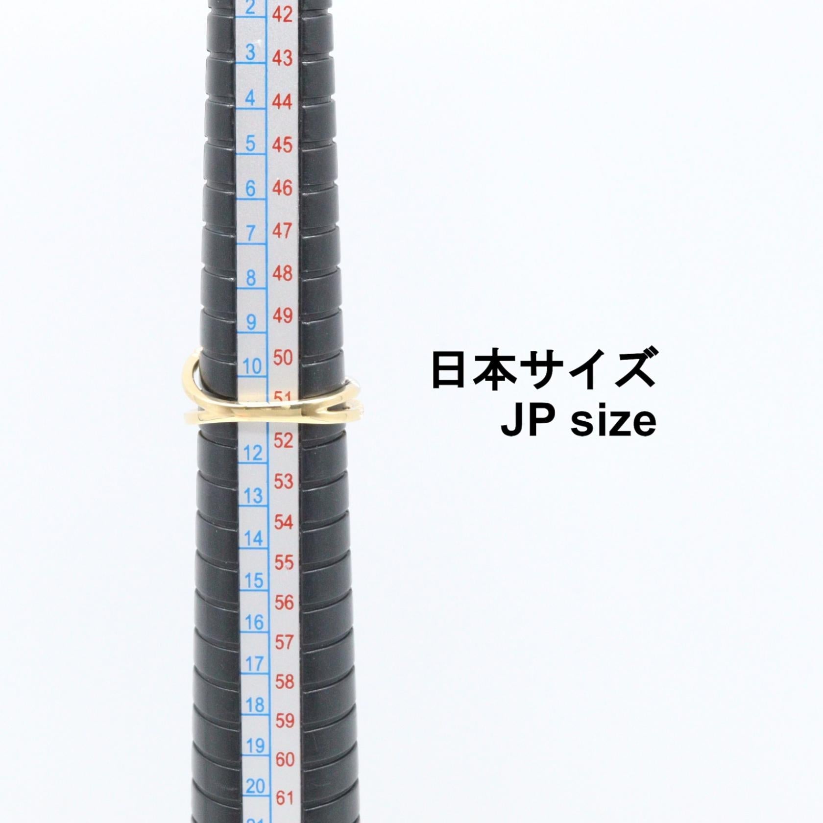 ジュエリー Au750 K18PG Pt900 ダイヤモンドリング