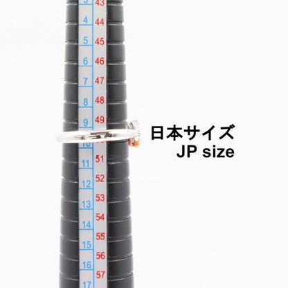 K18WG サファイア ダイヤモンド リング