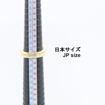 K18 マルチストーン ダイヤモンドリング